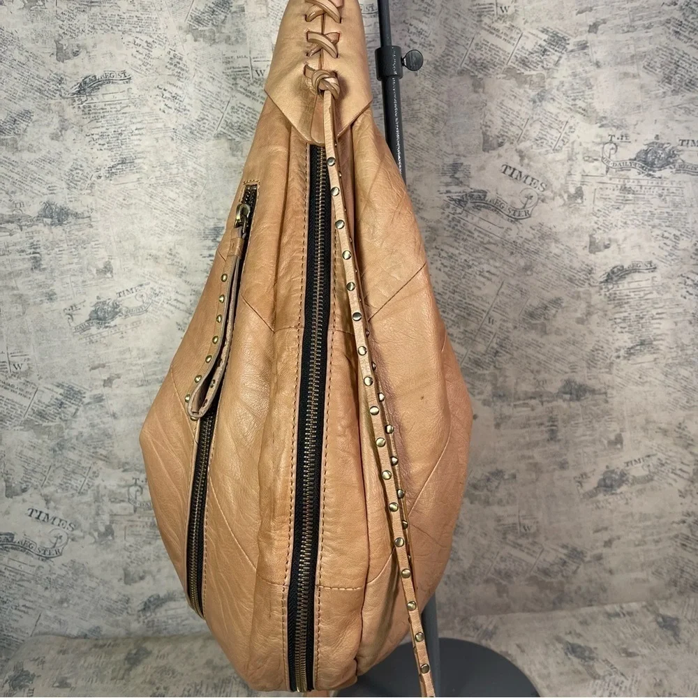 orYANY Jasmine Hobo Genuine Pebbled Leather Shoulder Bag Slouchy Designer Purse